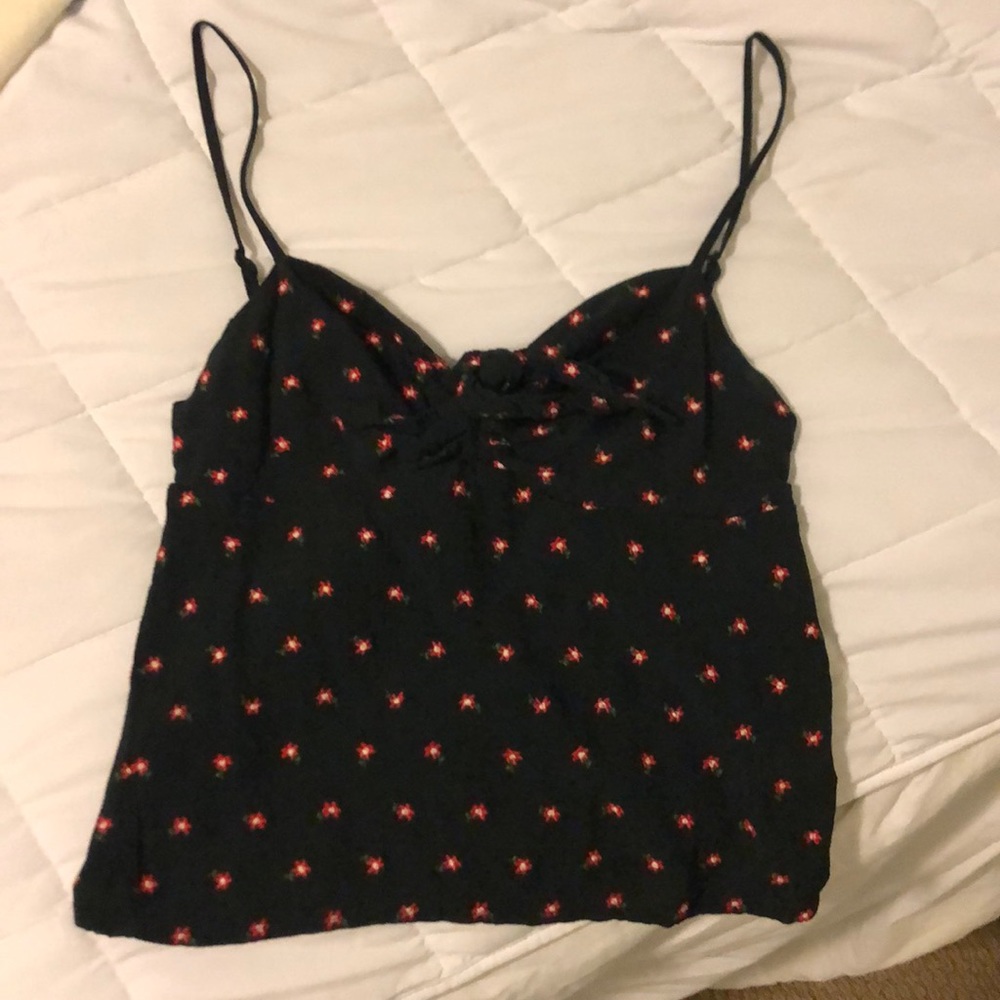 Cute tie tank top